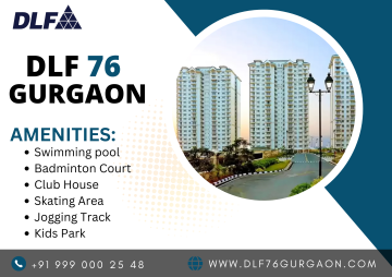 Luxurious 3 BHK and 4 BHK Apartments for Sale in DLF Residence, Sector 76 Gurgaon.