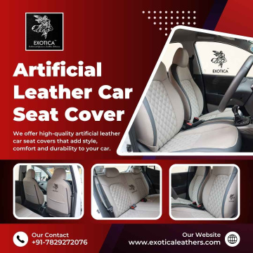 Artificial Leather Car Seat Covers in Bangalore | Nappa Leather Car Seat Covers