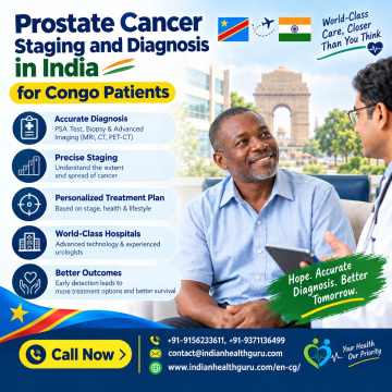 Prostate cancer treatment in India for Congo Patients