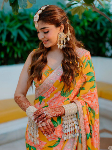 Festive Haldi Jewellery Set – Lightweight & Ethnic Charm