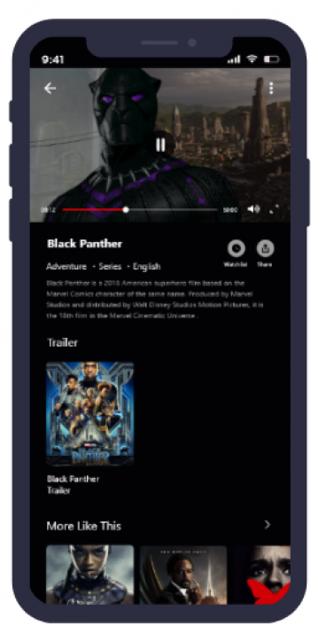 Entertain movie enthusiasts by developing an astonishing app like Netflix