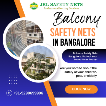 Balcony Safety Nets in Bangalore