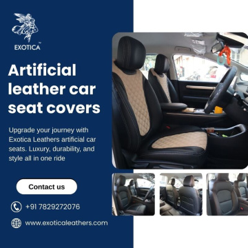 Artificial leather car seat covers in Bangalore