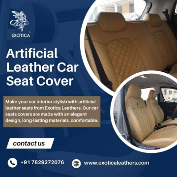 Artificial leather car seat covers | Car upholstery shop in Bangalore
