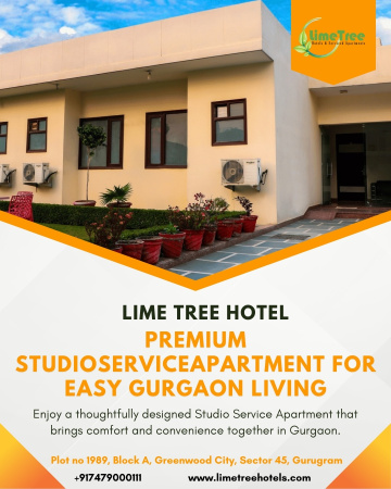 Cozy Studio Service Apartment for Comfortable Gurgaon Stays