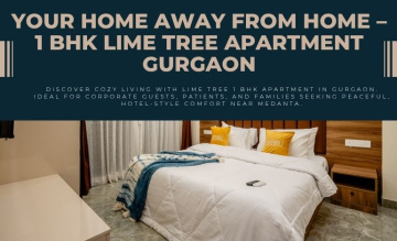 Premium 1BHK Serviced Apartment Near Artemis Hospital Gurgaon for Film Crew & Production Team Stay