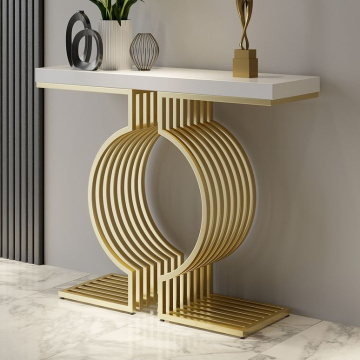 Buy Novella Console Table with Metal Base up to 60%off at apkainterior with Easy EMI & Easy Return