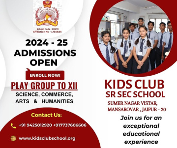 Best Play School in Mansarovar at KIds Club School