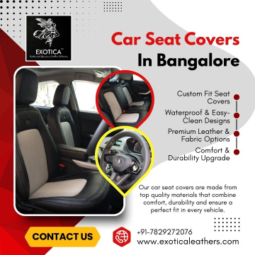 Car Seat Covers In Bangalore | Artificial Leather Car Seat Cover