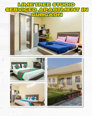 Fully Furnished Studio Service Apartment for Short & Long Stays
