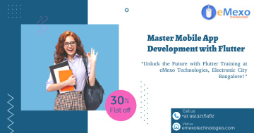 Transform Your Career with Flutter Training in Electronic City Bangalore - At eMexo Technologies!