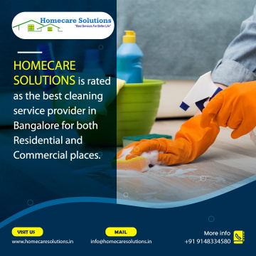 Home cleaning services in Bangalore | Deep Cleaning services - Homecare Solutions