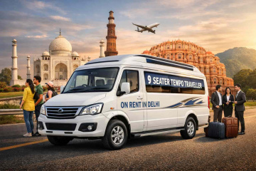 Travel Together in Luxury! 9 Seater Tempo Traveller Available in Delhi