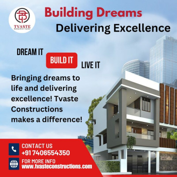 Best Construction Company in North Bangalore | Tvaste constructions