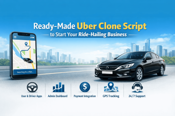 Ready-Made Uber Clone Script to Start Your Ride-Hailing Business