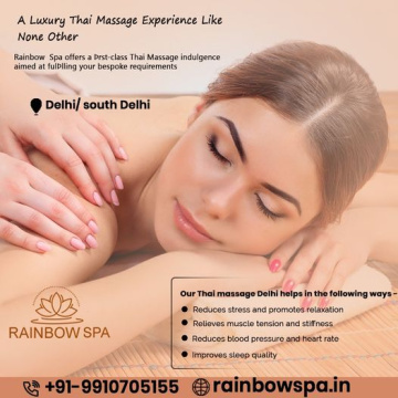 Massage Centre in Delhi- Rainbow Spa