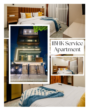 Lime Tree 1BHK Serviced Apartment in Gurgaon