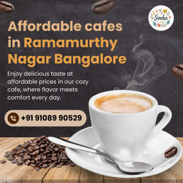 Affordable cafes in Ramamurthy Nagar Bangalore