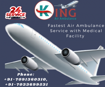 Avail the Best Healthcare Facility via King Air Ambulance Services in Bhopal
