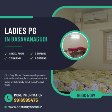 Nest Stay Home | Ladies PG in Basavanagudi