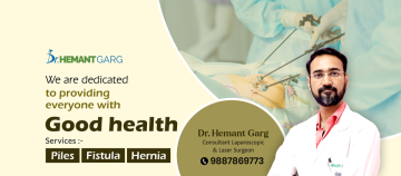 Dr. Hemant Garg - Piles Surgeon in Jaipur