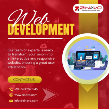 Zinavo is a trusted Web Application Development Company in Bangalore delivering innovative, scalable, and high-performance web applications tailored to you