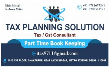 Tax Planning Solution (ESIC, PF Consultant)