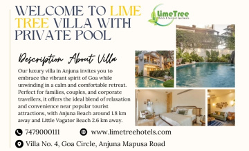Premium Pool Villa for a Private Goa Holiday