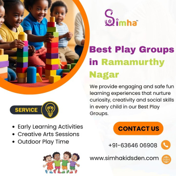 Best Play Groups in Ramamurthy Nagar | Simha Kidsden