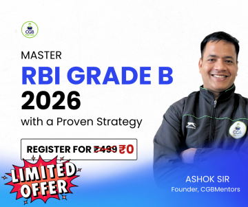 CGB Mentors | Expert Guidance for RBI Grade B, SEBI & NABARD Exams
