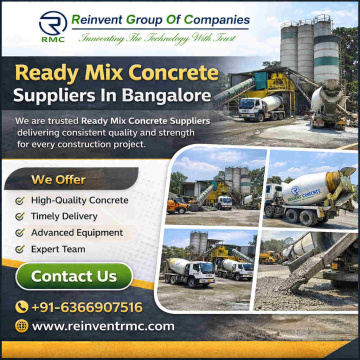 Ready Mix Concrete Suppliers In Bangalore | Reinvent RMC