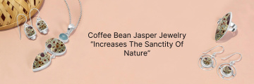 Earthy Richness Coffee Bean Jasper Jewelry for Natural Elegance