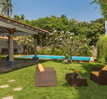 Villa With Private Terrace in Pondicherry