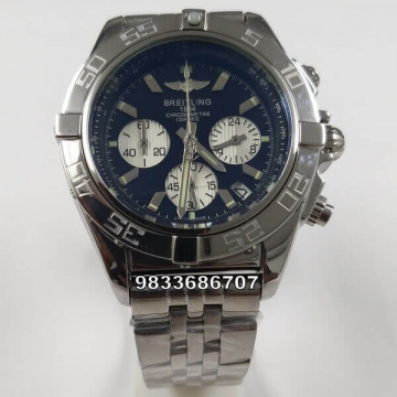 Breitling Chronomat-44nyx Steel Black Dial Chronograph Men’s Watch