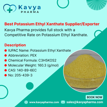Best Potassium Ethyl Xanthate Exporter/Supplier