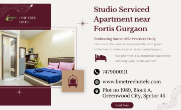 Studio Apartments with Kitchen for Rent Near Hospitals in Gurgaon