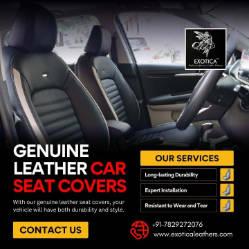 Genuine Leather Car Seat Covers | Leather Upholstery In Bangalore