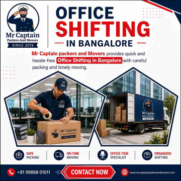 Office Shifting in Bangalore