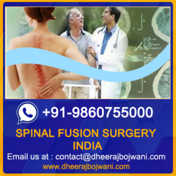Cost Of Spinal Fusion Surgery Treatment in India