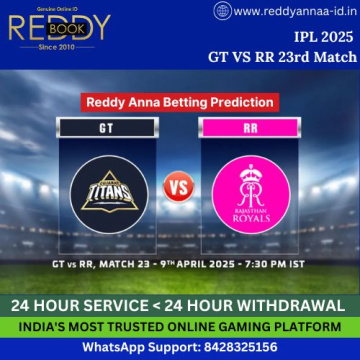 RR vs RCB Exchange Betting – Only on ReddyAnnaExchange