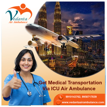 Get The Fastest Air Ambulance Service in Gaya by Vedanta with 24/7 Hours Emergency Service