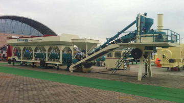 Mobile Concrete Batching Plant - Two Chassis Compact