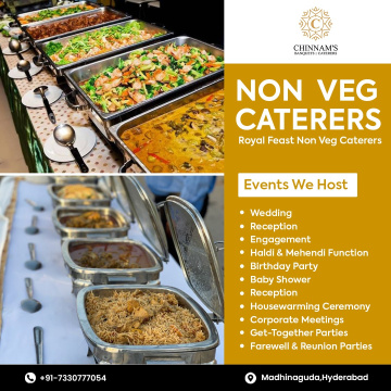 Best Caterers Near Me in Hyderabad | Professional Catering Services – Chinnams Caterers