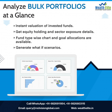 How Mutual fund software for distributors evaluate portfolios?