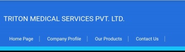 TRITON MEDICAL SERVICES PVT. LTD.
