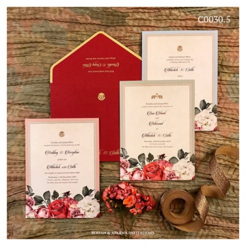 Rohan & Aparna Wedding Invitations