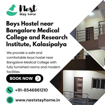 Boys Hostel near Bangalore Medical College and Research Institute, Kalasipalya