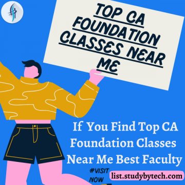 Top CA Foundation Classes Near Me Best Faculty