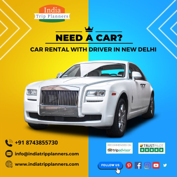 Car Rental With Driver in New Delhi
