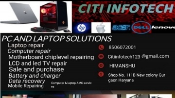 Citi Infotech (Computer Repair, Laptop Repair, Printers Repair, Mobile Repair, MSI Gaming PC & Gaming Laptop Repair, Mac Book Repair, Laptop Rental Service